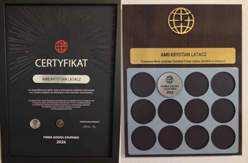 KObieta i&nbsp;mężczyzna pracujący w&nbsp;biurze